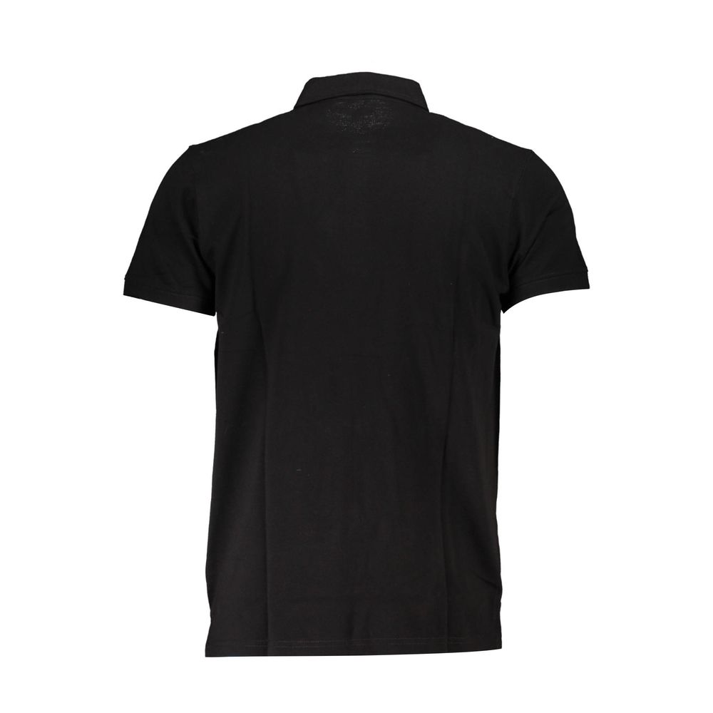 Polo Cavalli Class en coton noir
