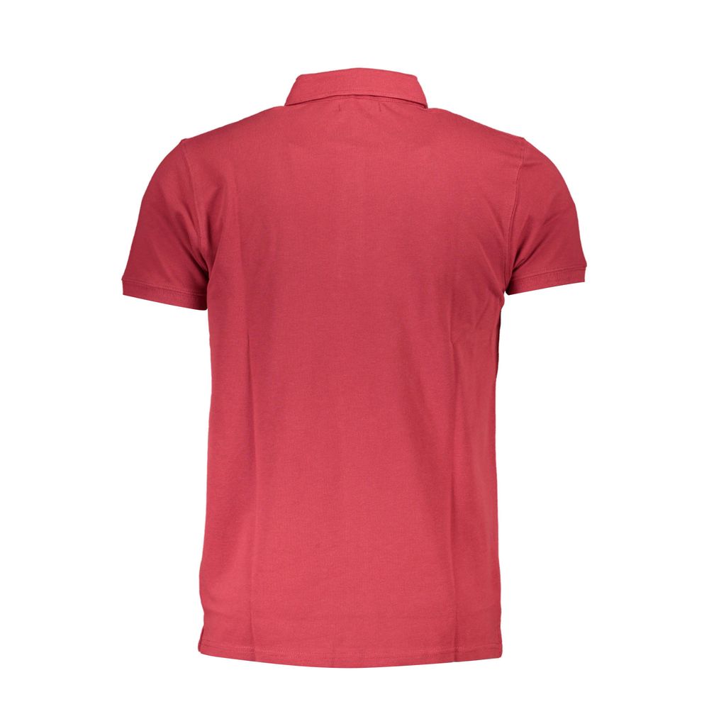 Polo Cavalli Class en coton rouge