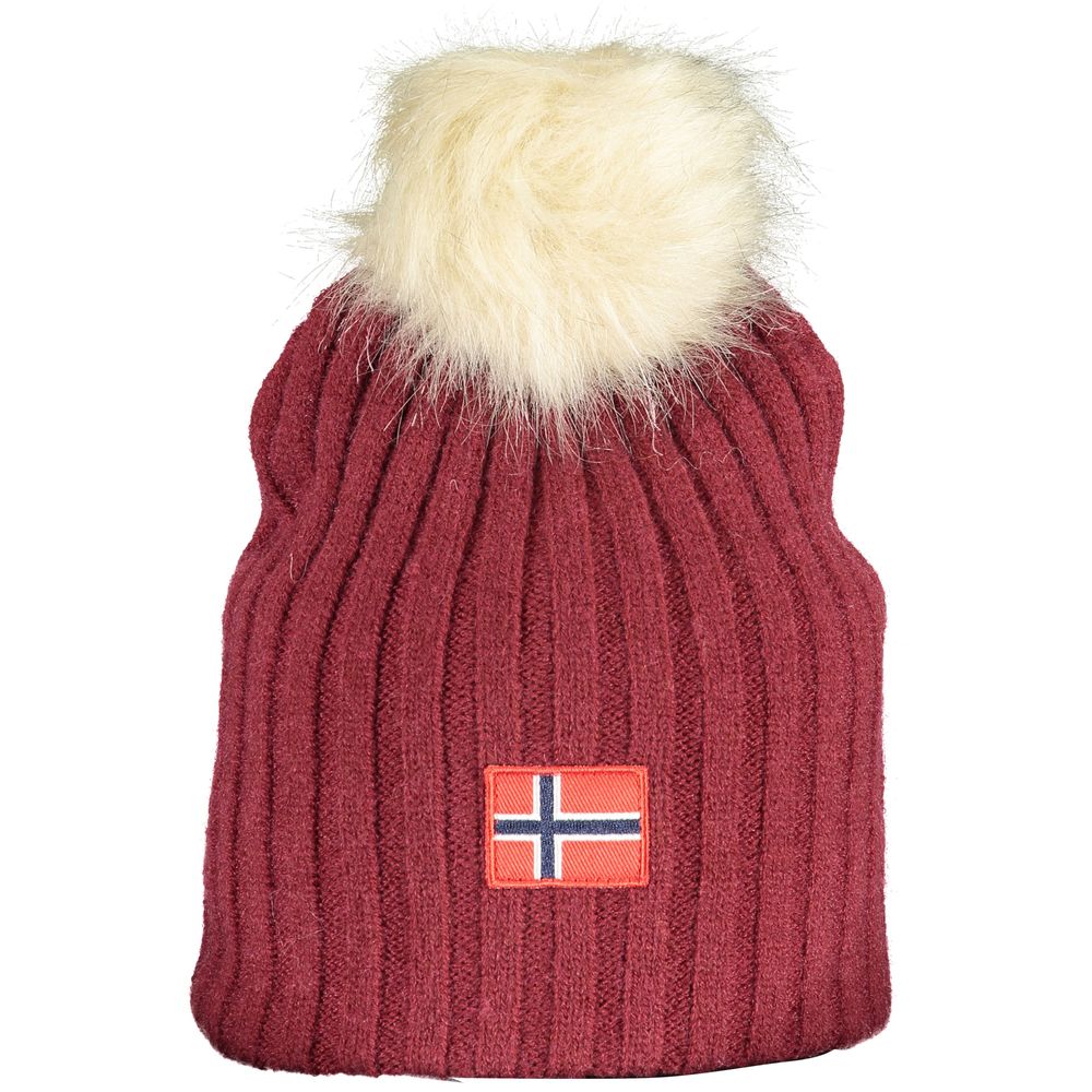 Casquette en polyester violet Norvège 1963