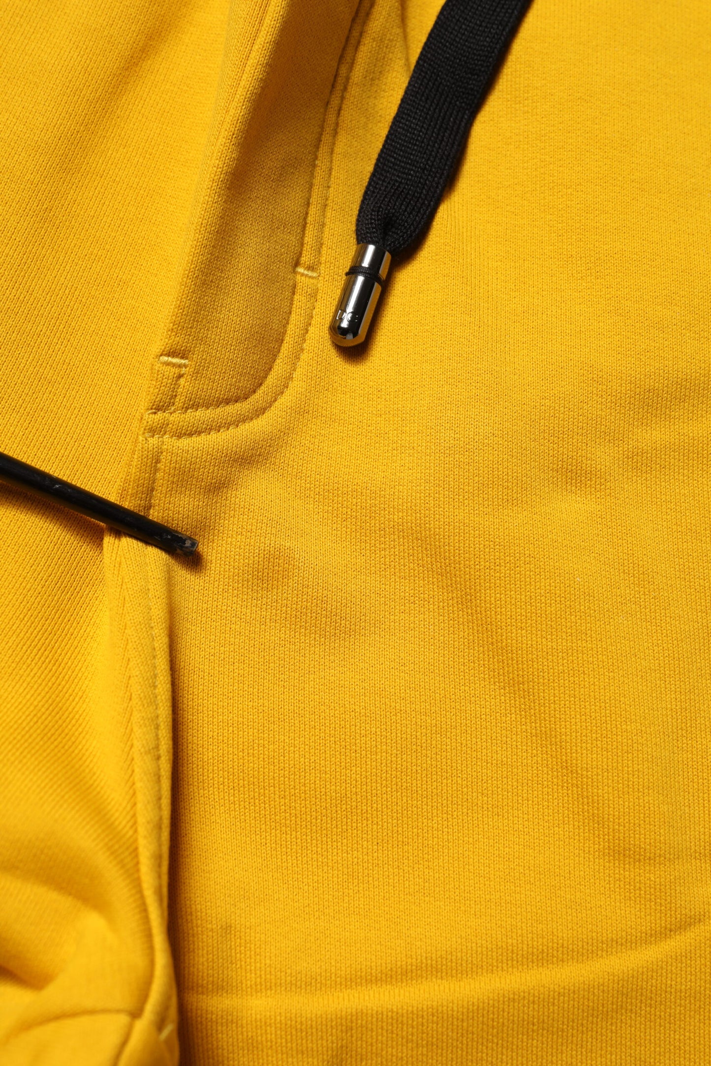 Pantalon de jogging en coton jaune Dolce & Gabbana