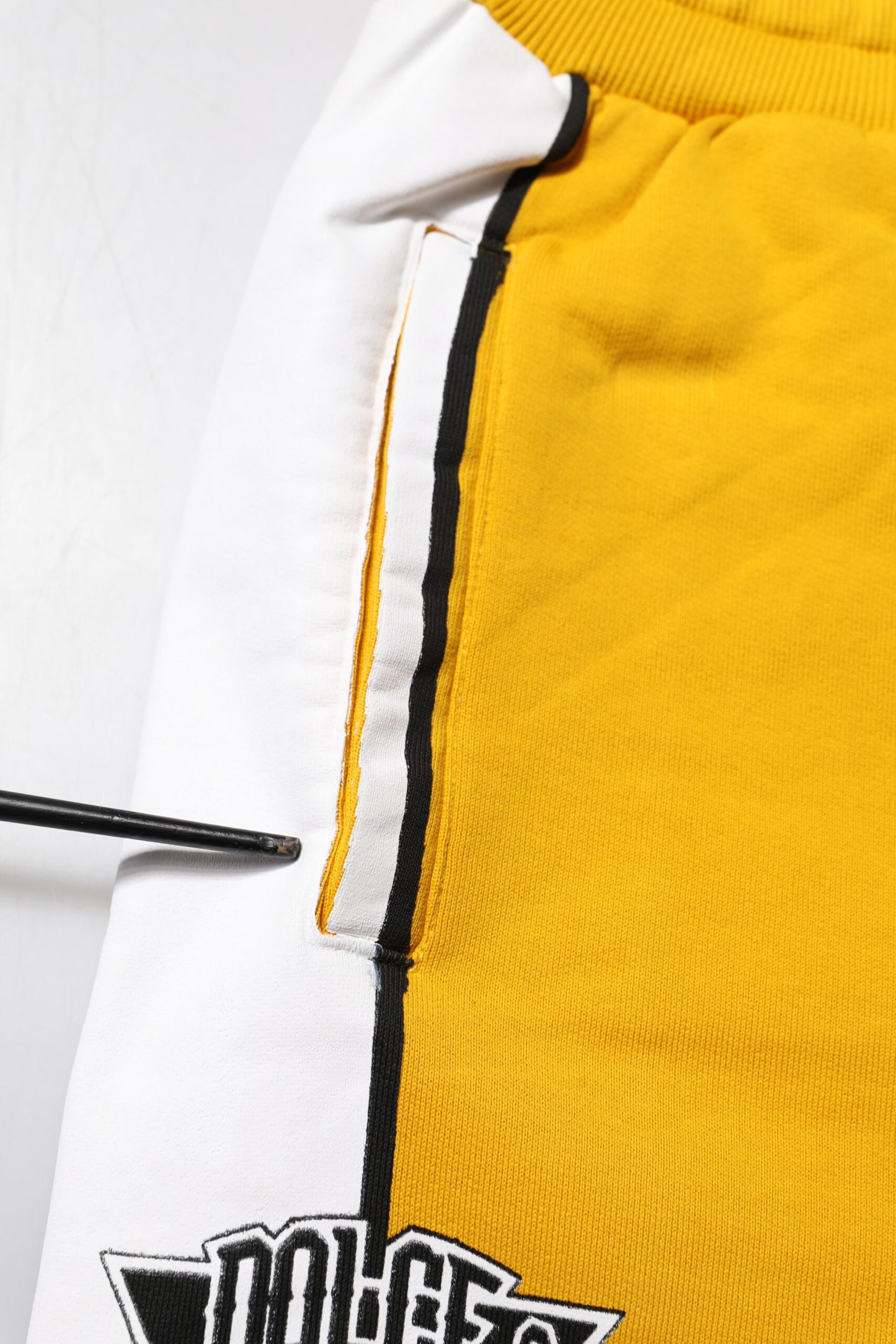 Pantalon de jogging en coton jaune Dolce & Gabbana