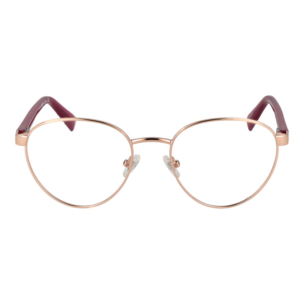 Montures optiques unisexes Guess en or rose