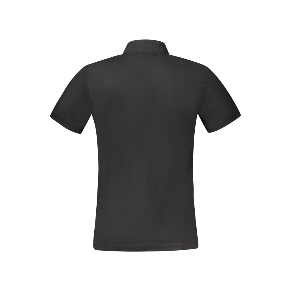 Polo en coton noir Hugo Boss