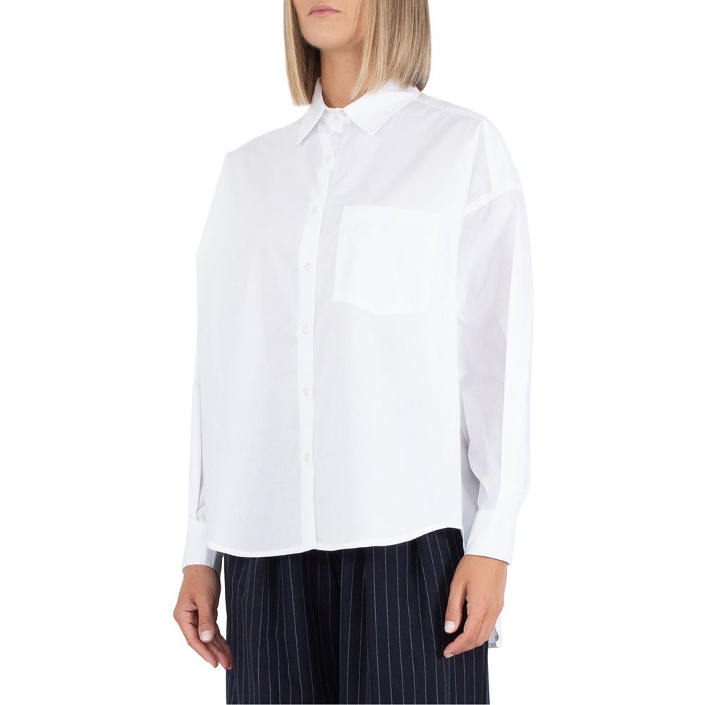 Chemise en coton blanc Comme des Garçons Fuckdown
