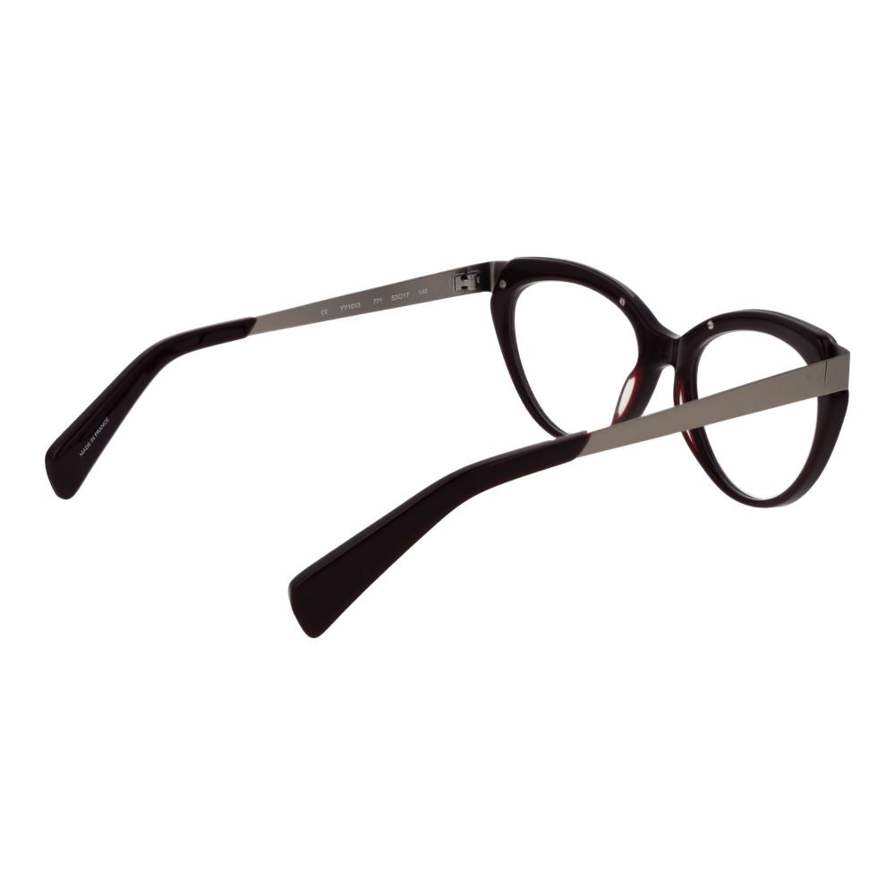Montures de lunettes unisexes violettes Yohji Yamamoto