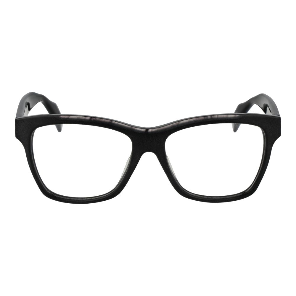 Montures optiques unisexes noires Yohji Yamamoto