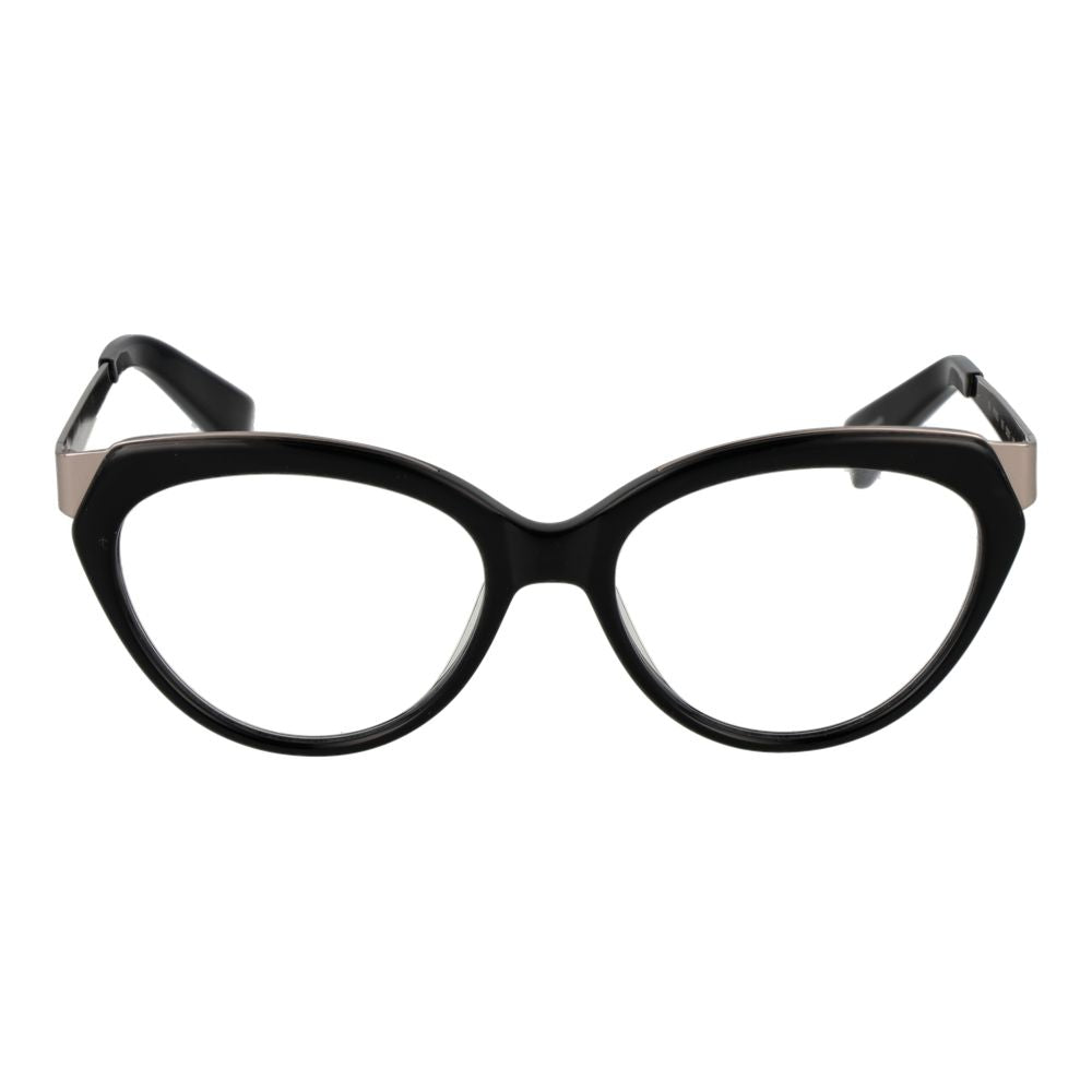 Montures optiques unisexes noires Yohji Yamamoto