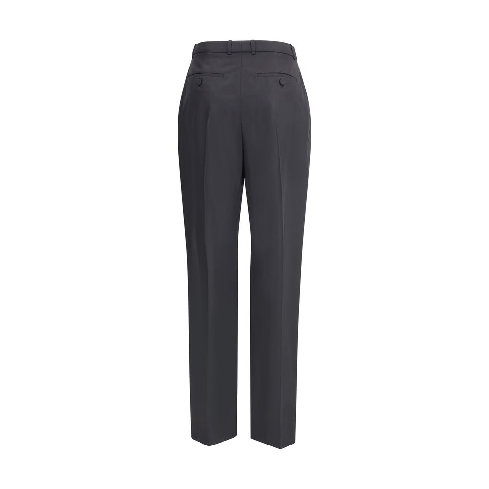 Pantalon en laine Alexander McQueen Sartorial