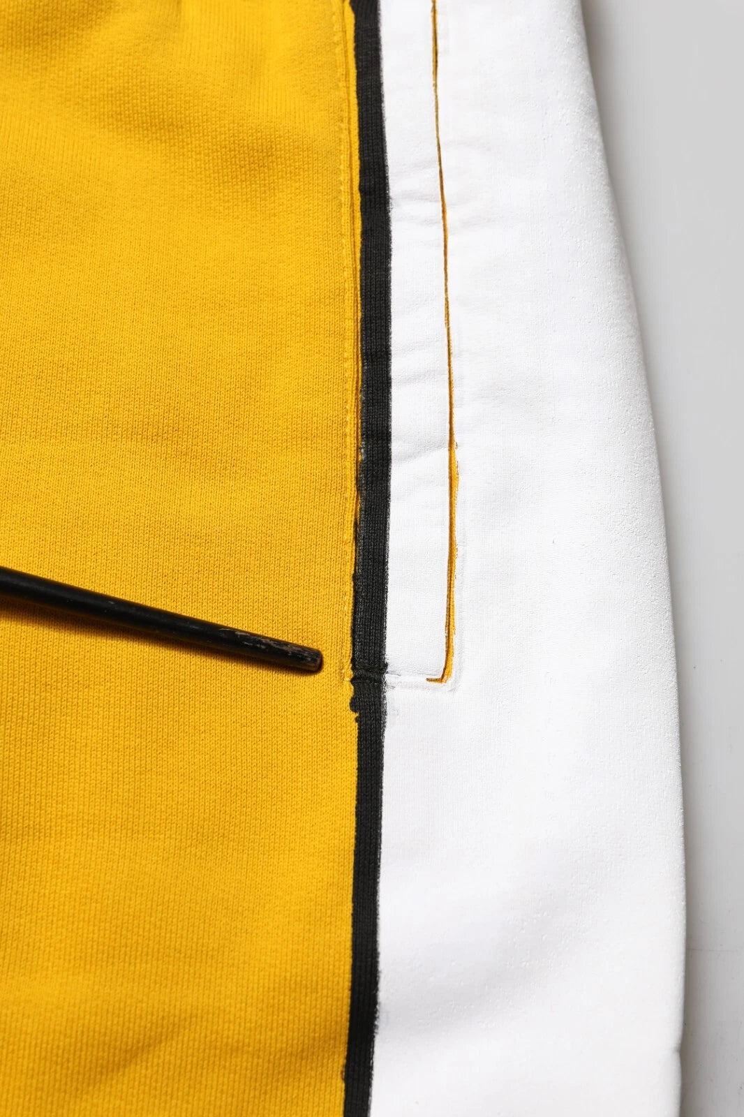 Pantalon de jogging en coton jaune Dolce & Gabbana