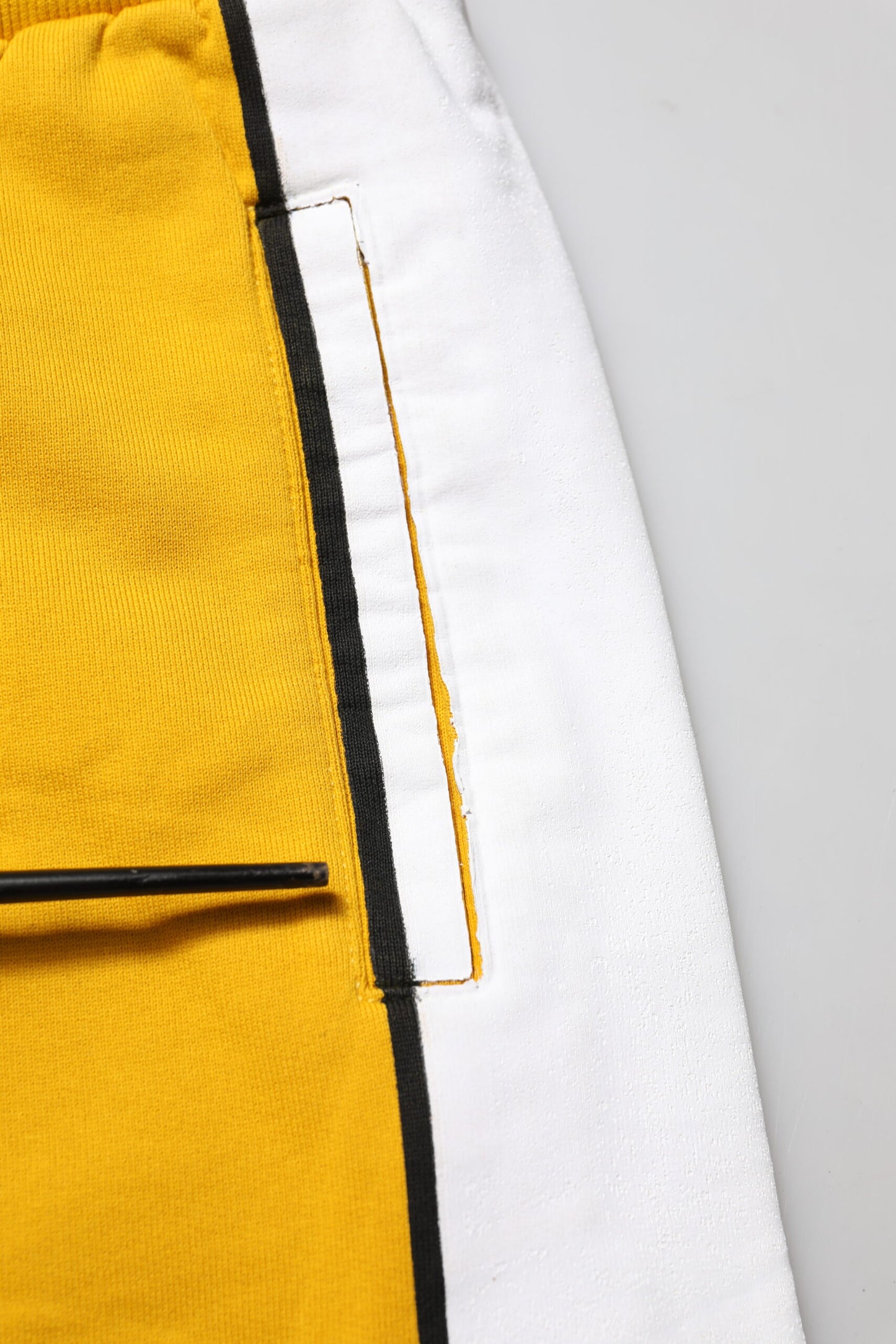 Pantalon de jogging décontracté en coton jaune Dolce & Gabbana