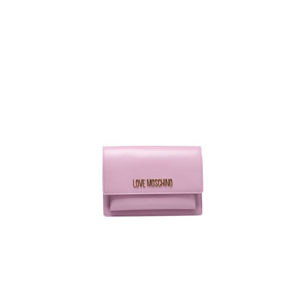Sac bandoulière Love Moschino en polyéthylène violet pour femme