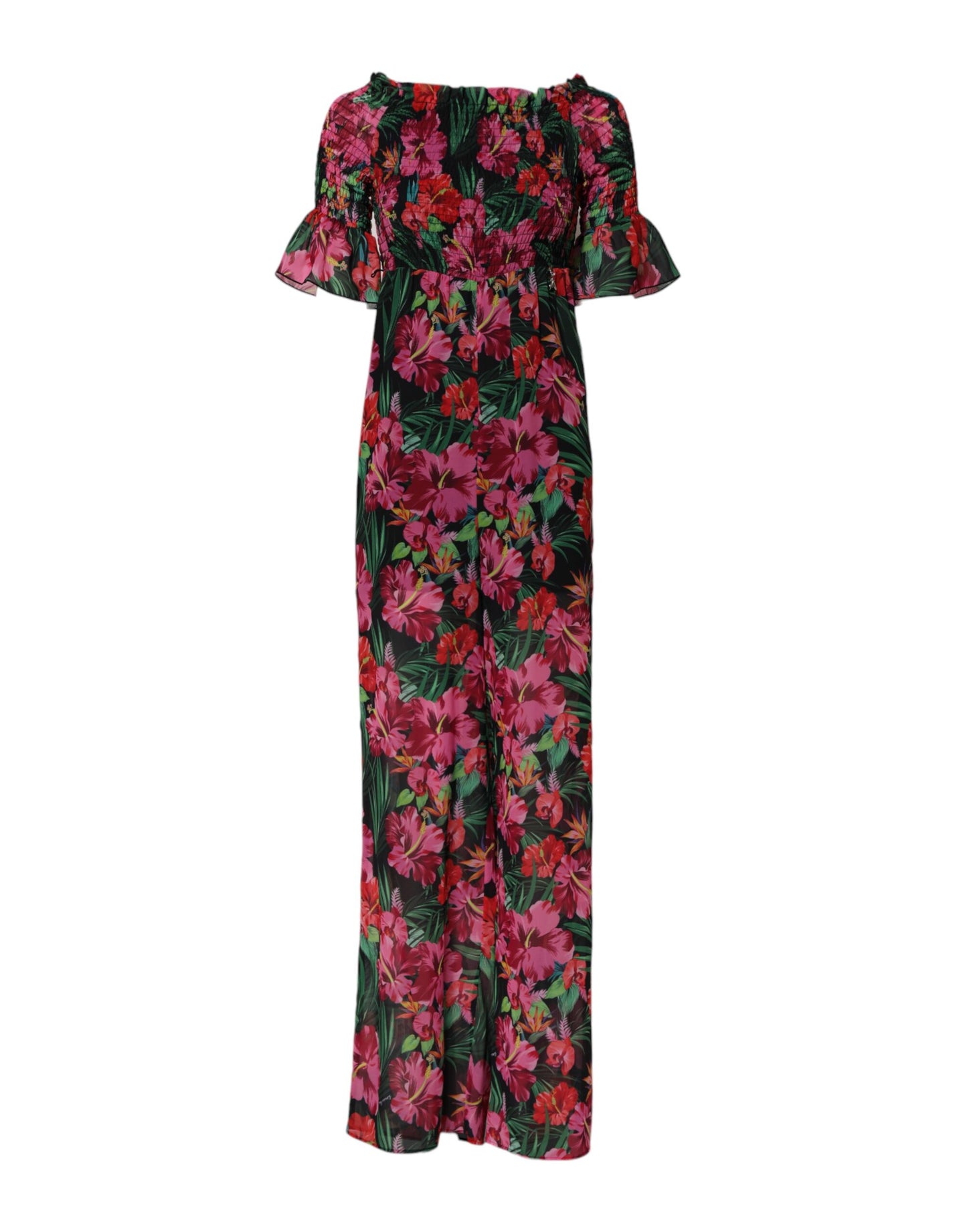 Robe salopette à imprimé floral multicolore Patrizia Pepe