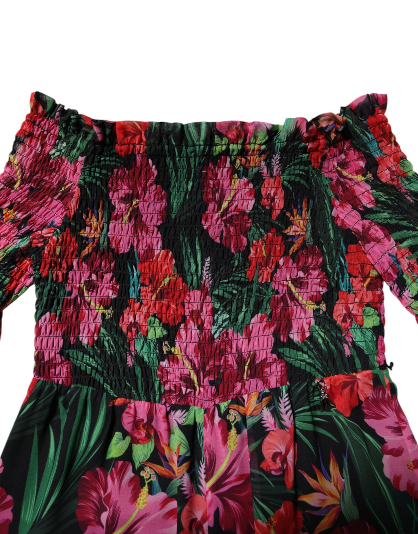 Robe salopette à imprimé floral multicolore Patrizia Pepe