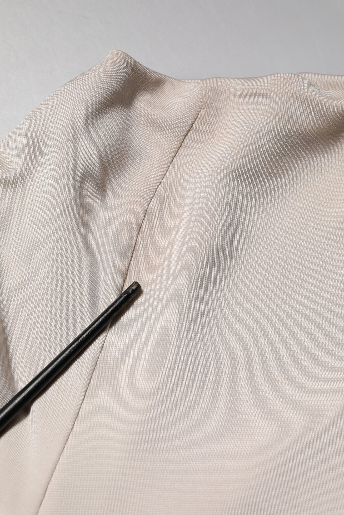 Robe fourreau en viscose ivoire Roberto Cavalli, longueur genou