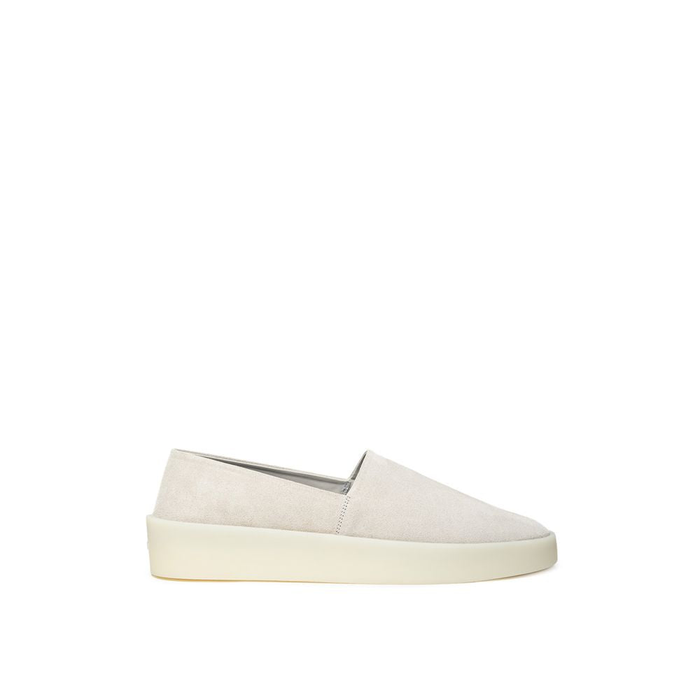 Fear Of God Gray Leather Moccassin by Fear Of God