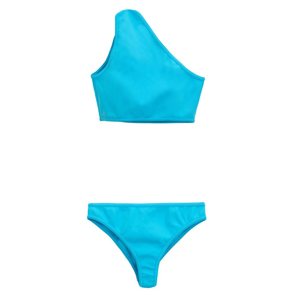 Bikini Bottega Veneta en polyamide turquoise