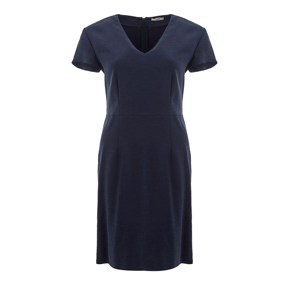Short en viscose bleu Lardini