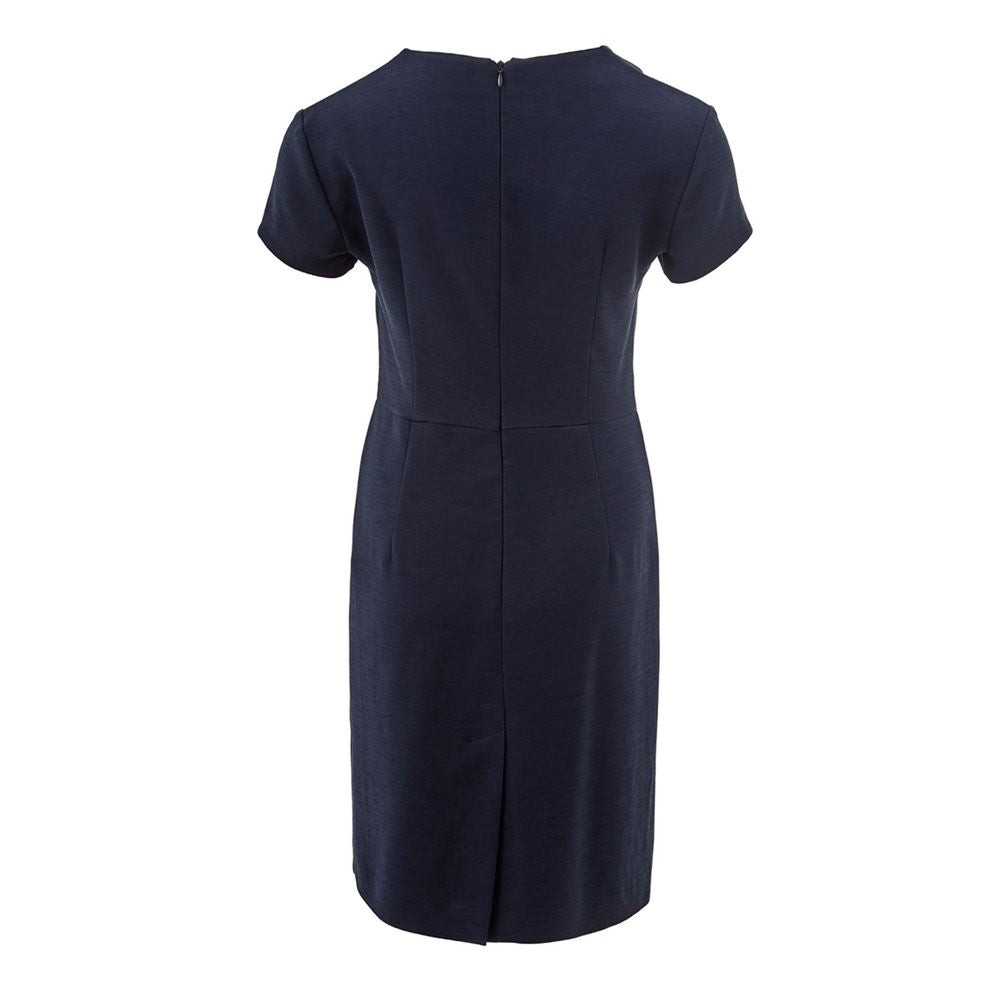 Short en viscose bleu Lardini