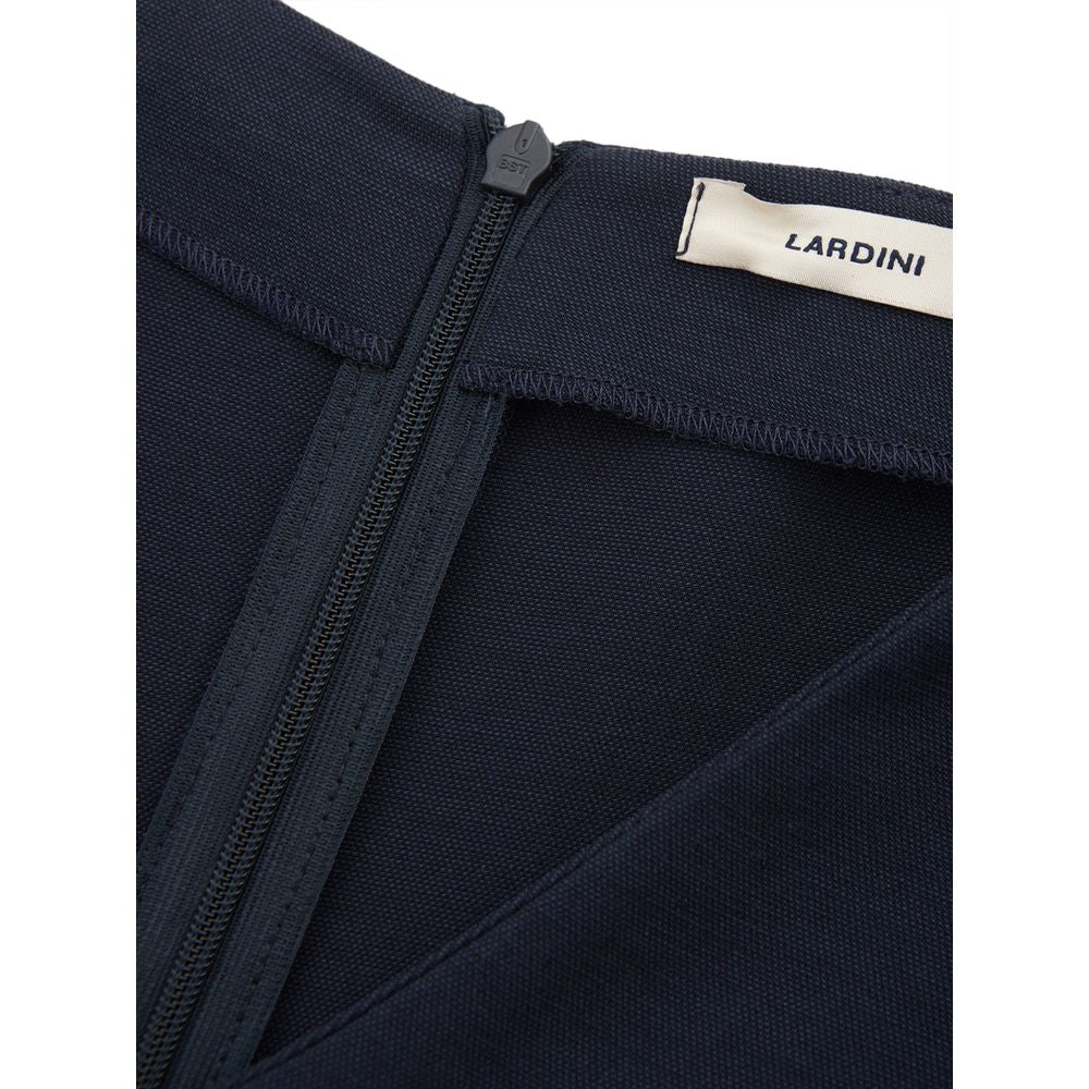 Short en viscose bleu Lardini