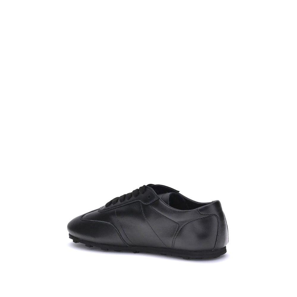 Marni Softy Soccer Sneakers Soft Nappa Leather White
