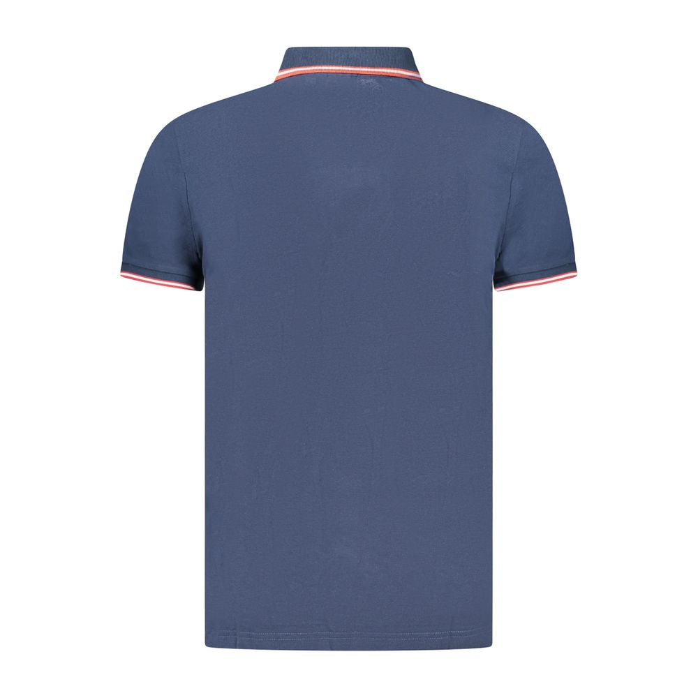 Polo US Grand Polo bleu en coton pour homme