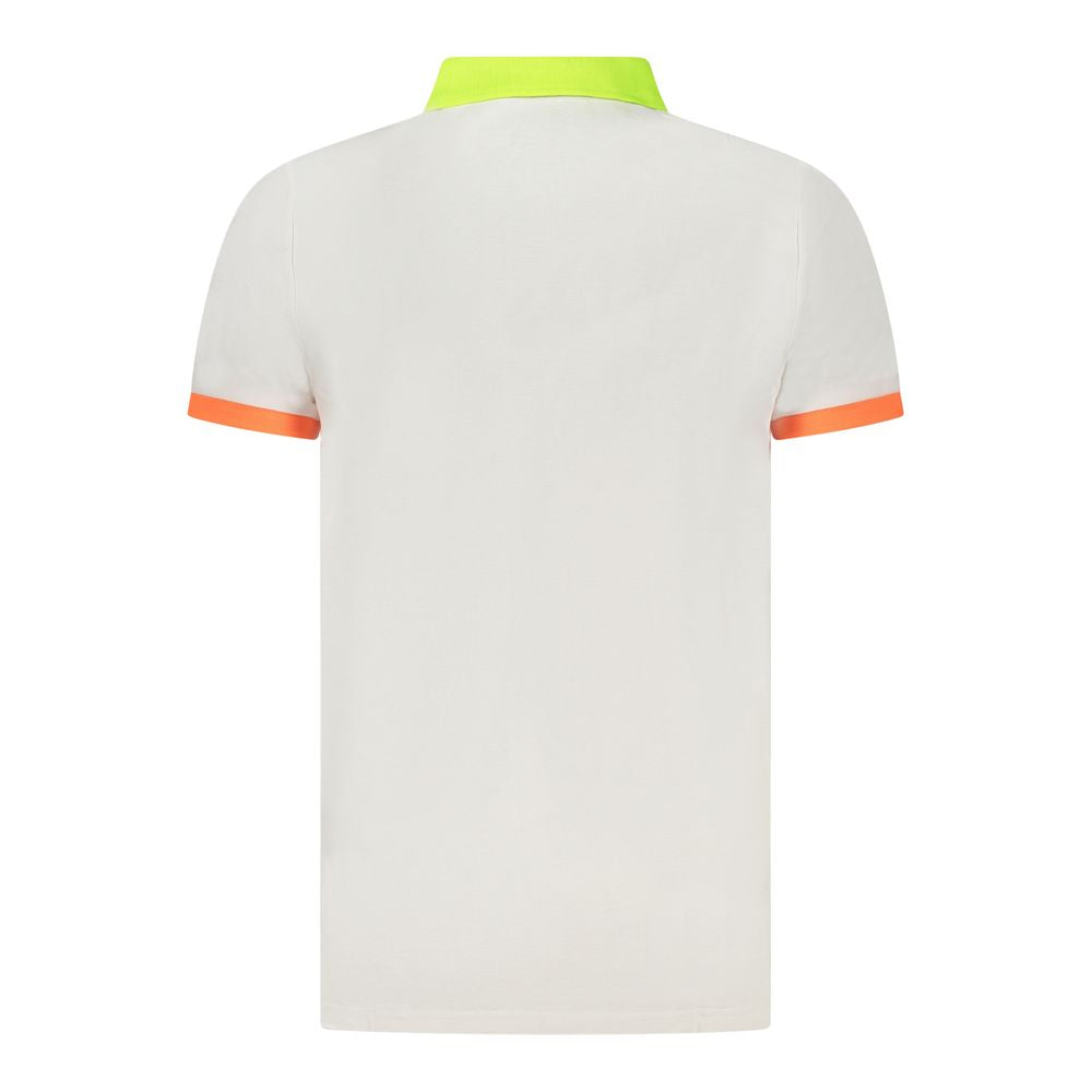 Polo homme en coton blanc Norvège 1963