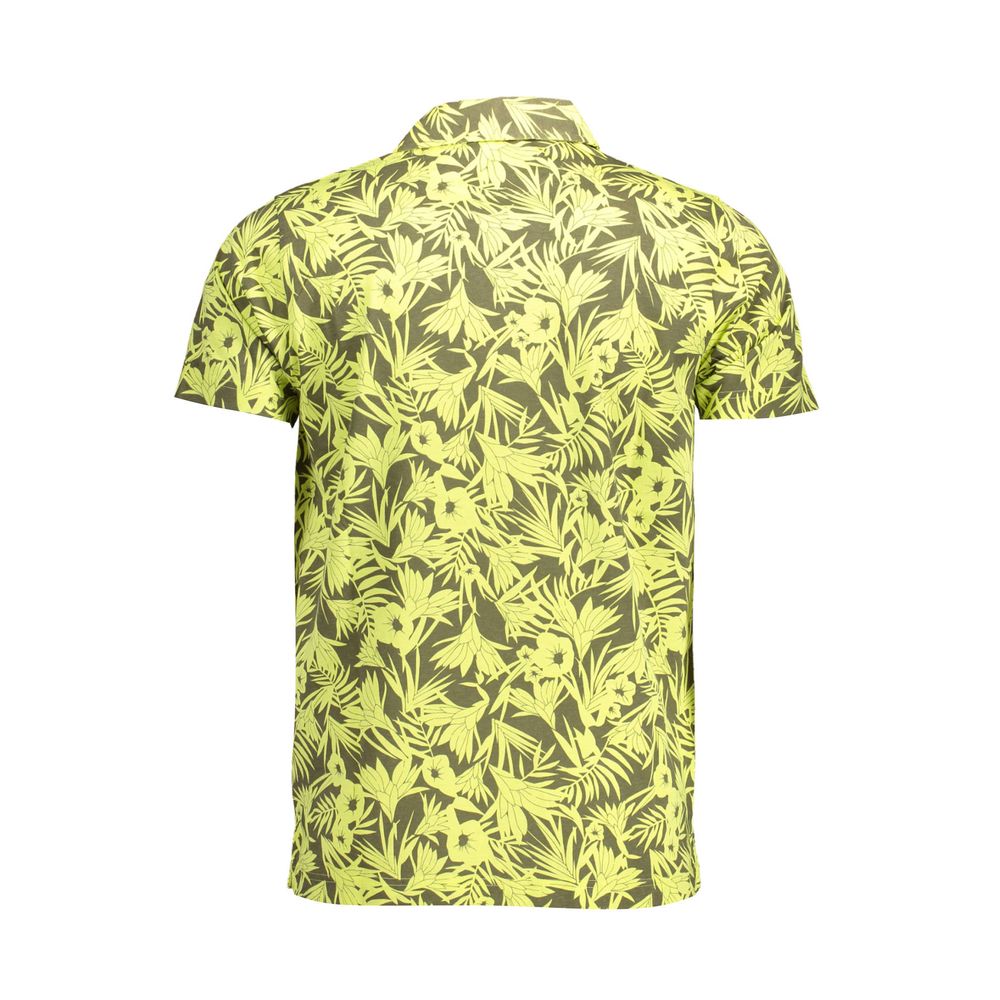 Polo en coton jaune Gant
