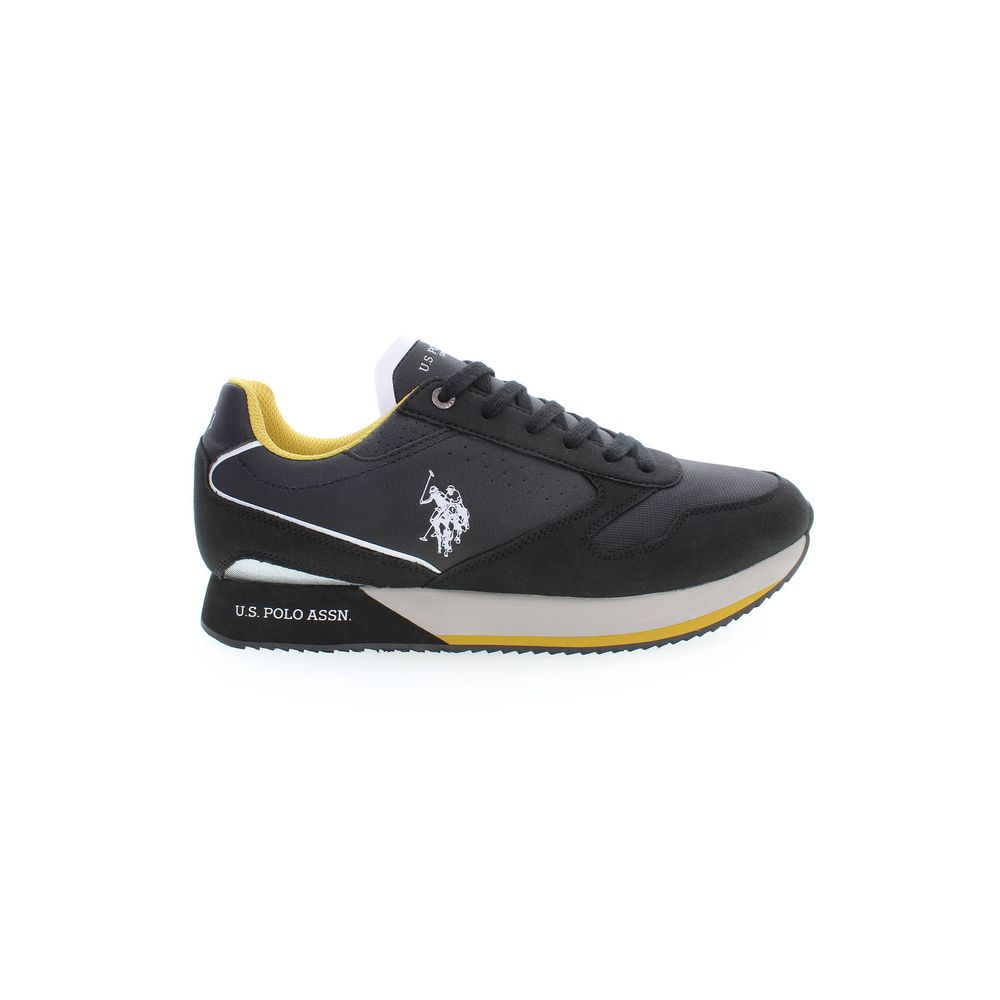 US POLO ASSN. Black Polyester Sneaker