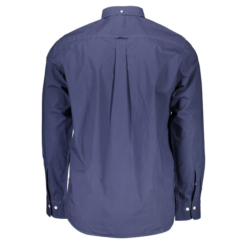 Chemise en coton bleu Gant