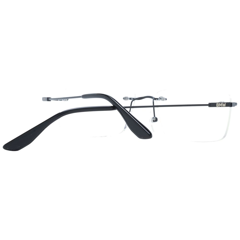 BMW Titanium Rimloos Brilframe Zwart 56 Luxe Premium Mannen