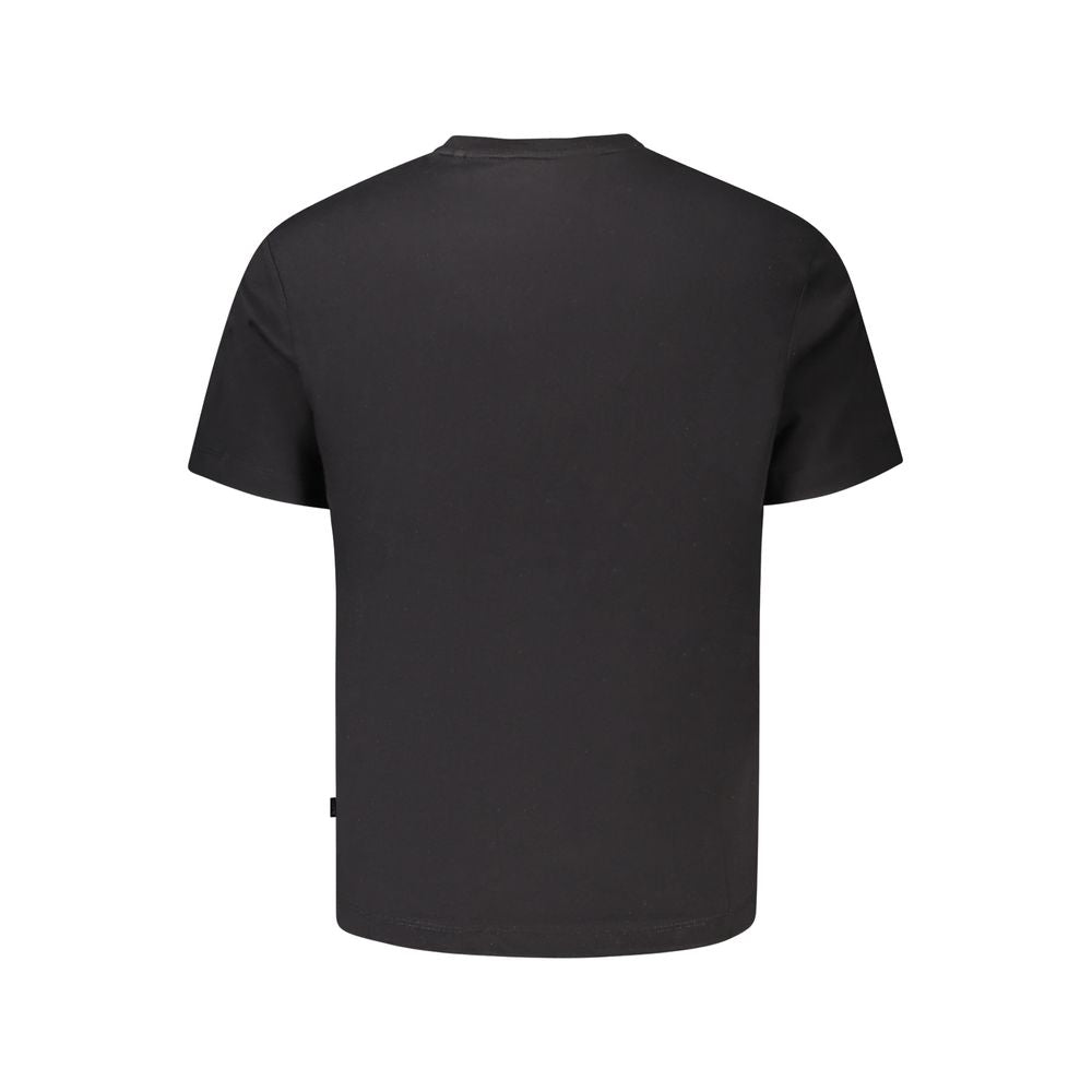 T-shirt en coton noir Guess Jeans