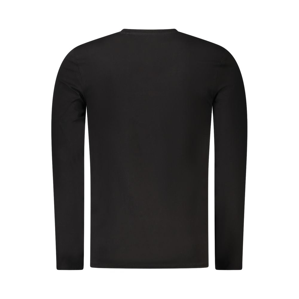 T-shirt en coton noir Guess Jeans