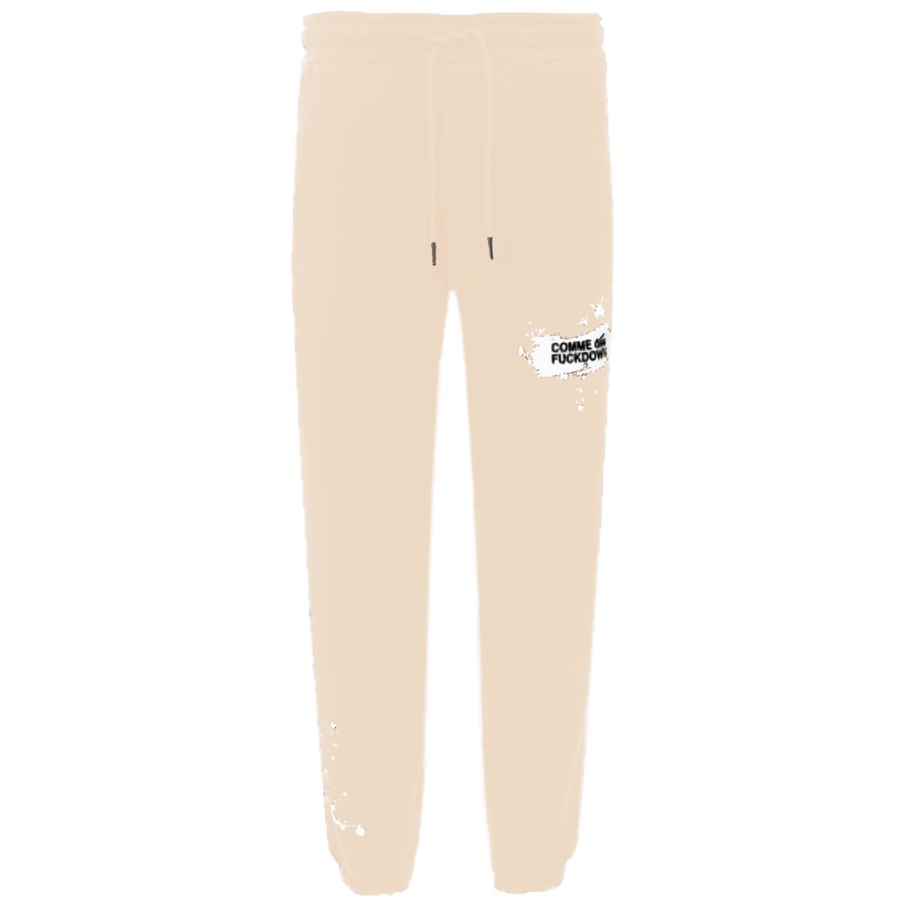 Comme Des Fuckdown Jeans et pantalon en coton beige