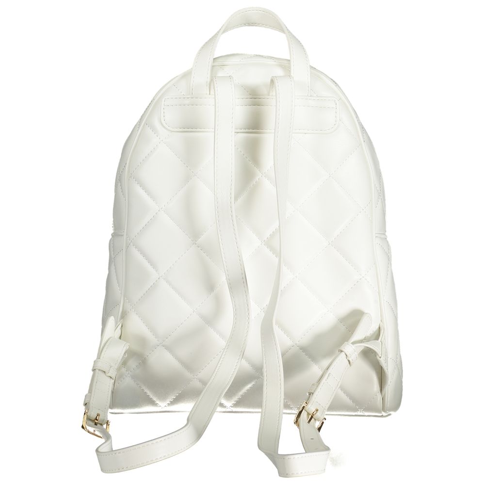 Sac à dos en polyéthylène blanc Mario Valentino
