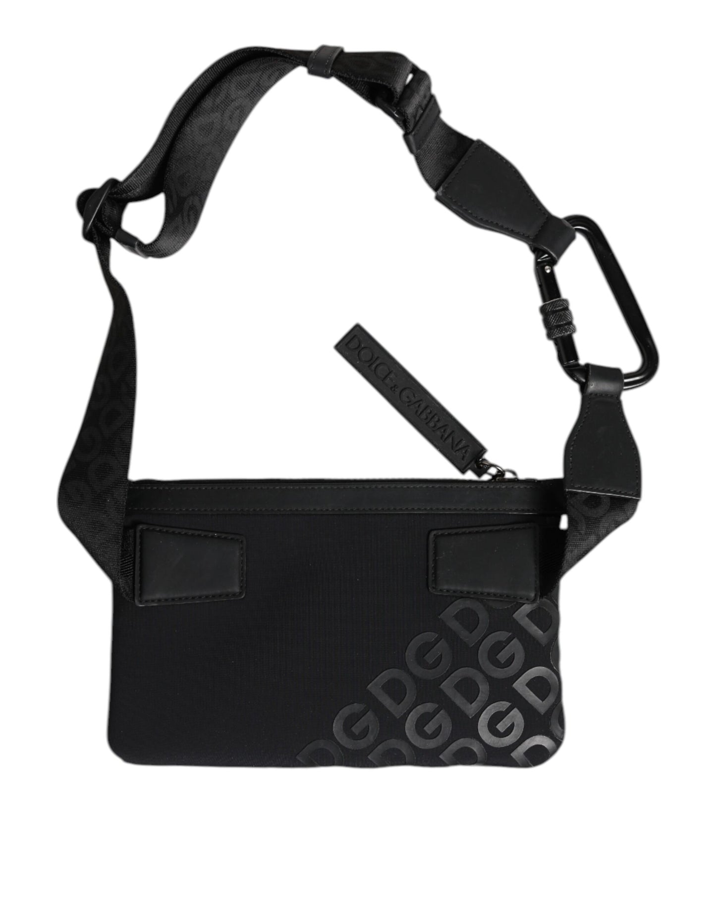 Portefeuille continental Dolce & Gabbana en cuir d'autruche vert exquis