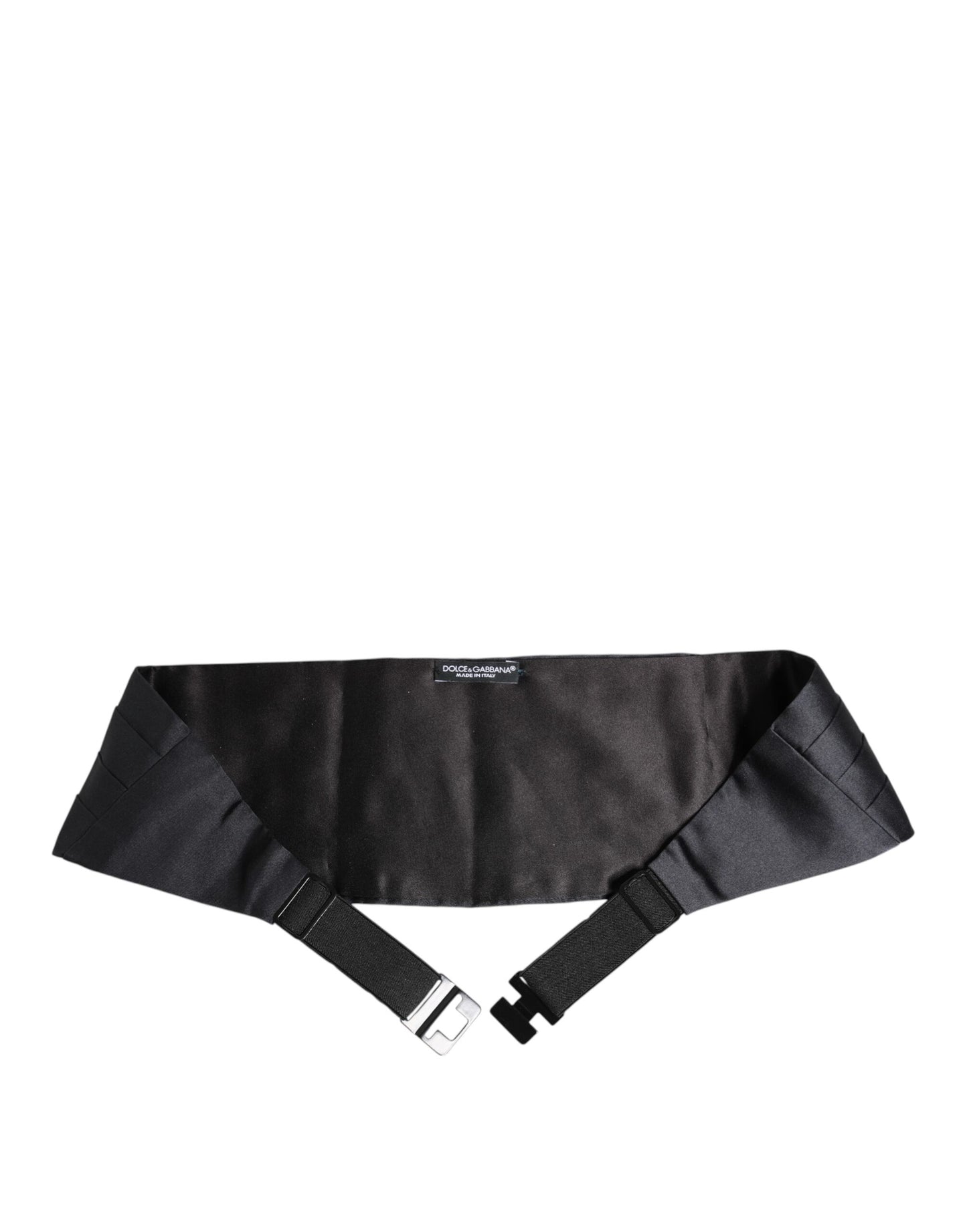 Ceinture Dolce & Gabbana bleu foncé 100 % soie