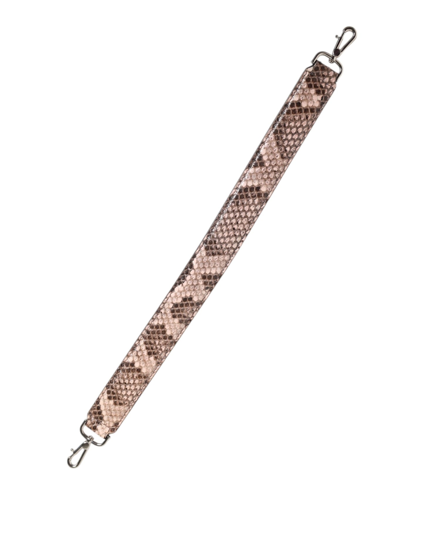 Bandoulière accessoire pour sac à main en cuir exotique marron Dolce & Gabbana
