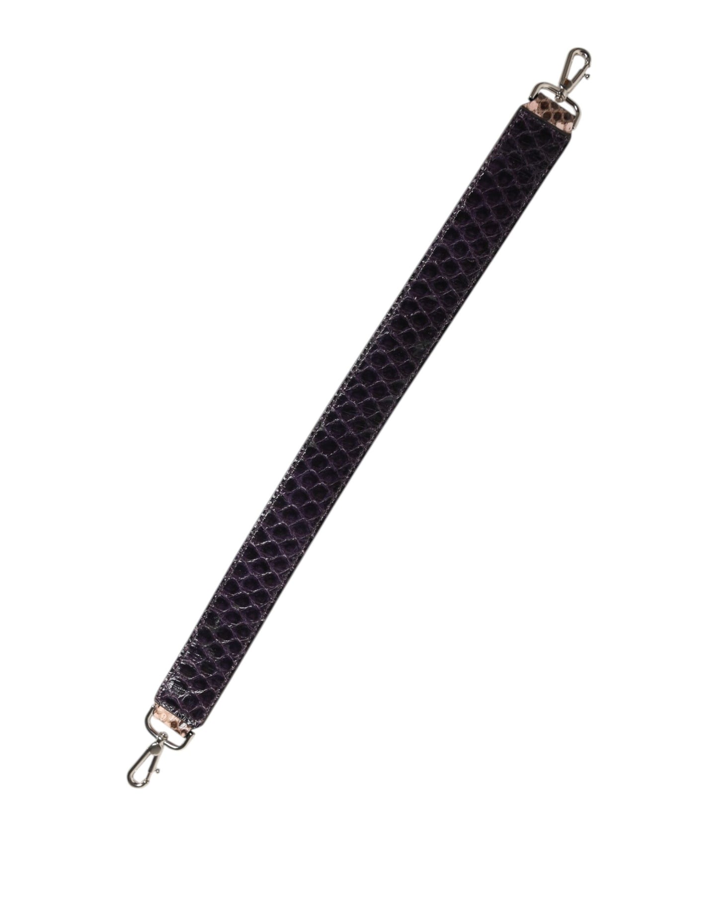 Bandoulière accessoire pour sac à main en cuir exotique marron Dolce & Gabbana