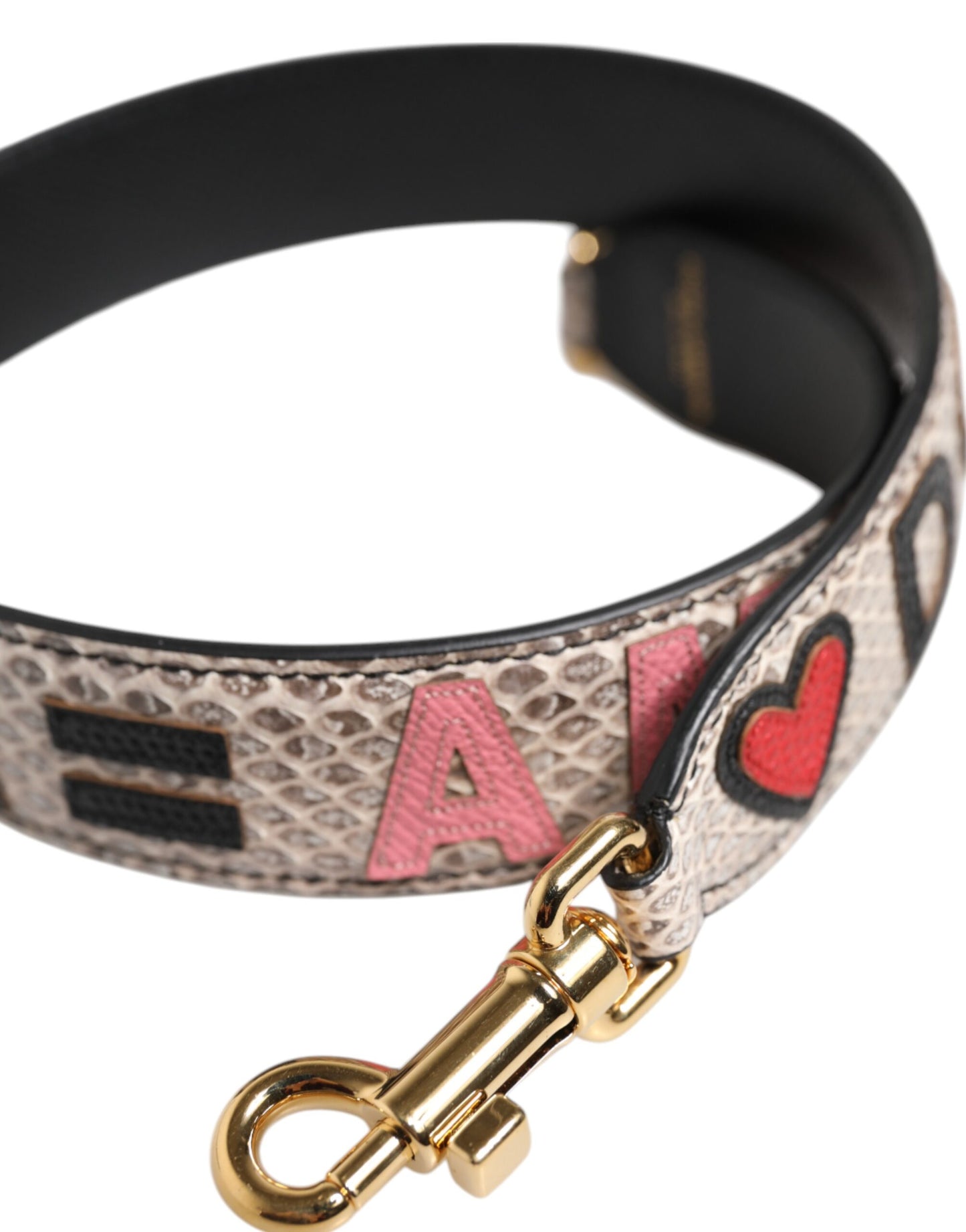 Bandoulière multicolore Dolce & Gabbana DG AMORE Patch Bag Accessory
