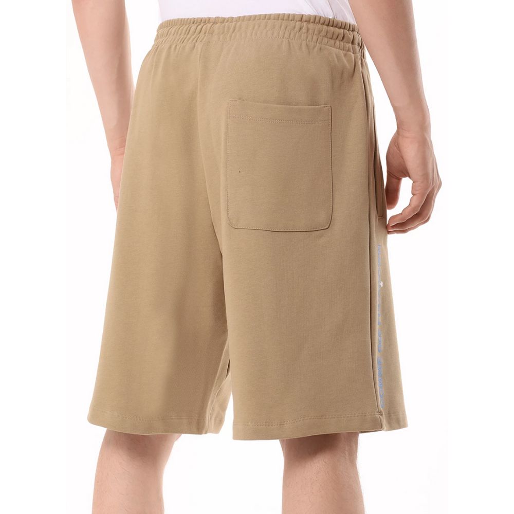 Comme Des Fuckdown Brown Cotton Shorts