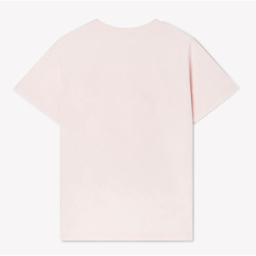 T-shirt en coton rose Casablanca