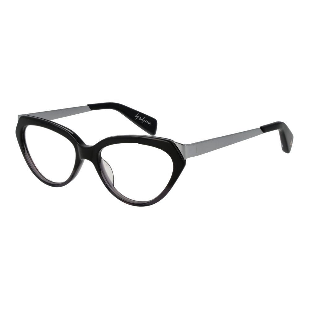Montures optiques unisexes noires Yohji Yamamoto