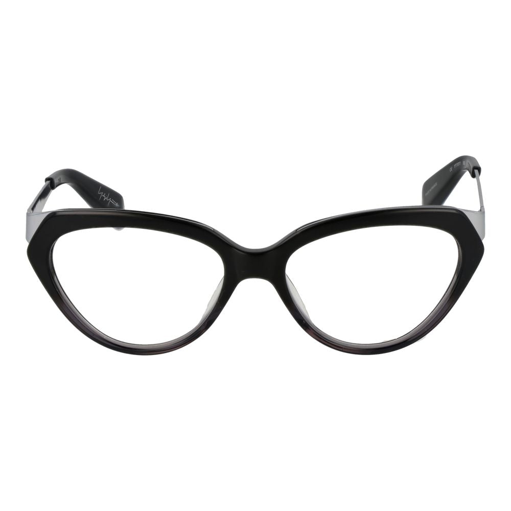 Montures optiques unisexes noires Yohji Yamamoto