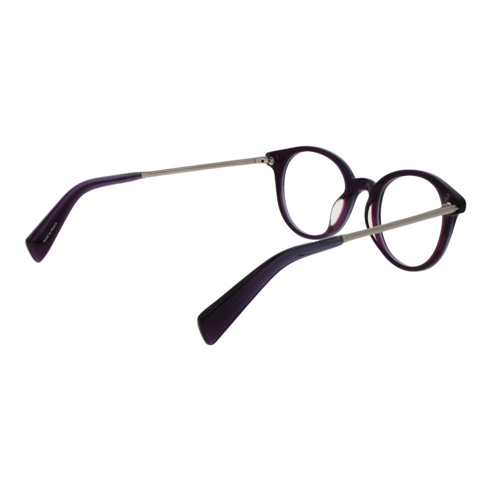 Montures de lunettes violettes pour hommes Yohji Yamamoto