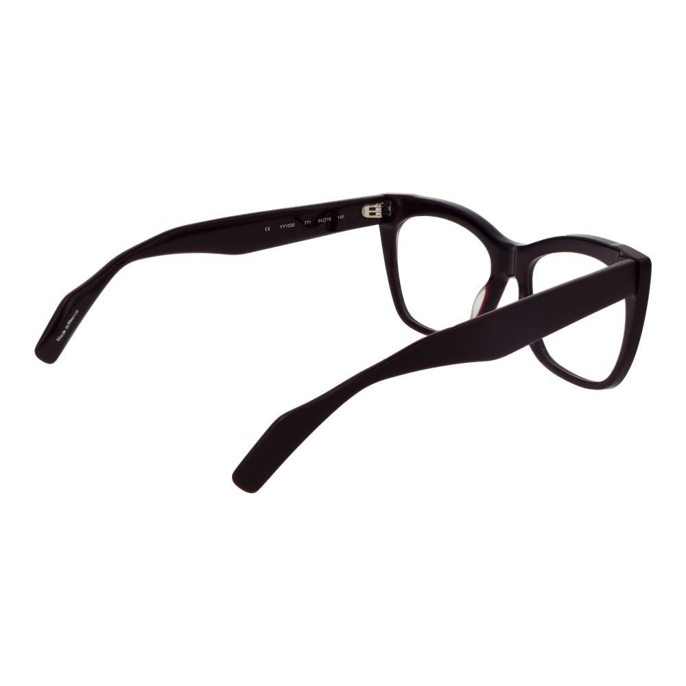 Montures de lunettes unisexes violettes Yohji Yamamoto