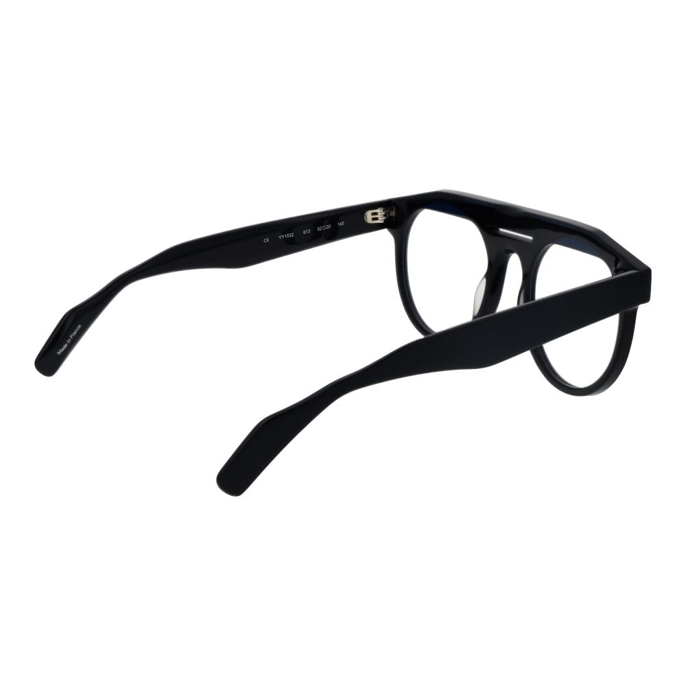 Montures optiques noires pour hommes Yohji Yamamoto