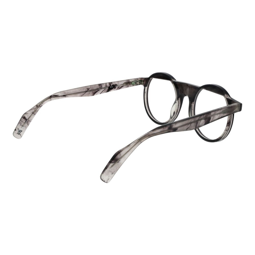 Montures optiques grises pour homme Yohji Yamamoto