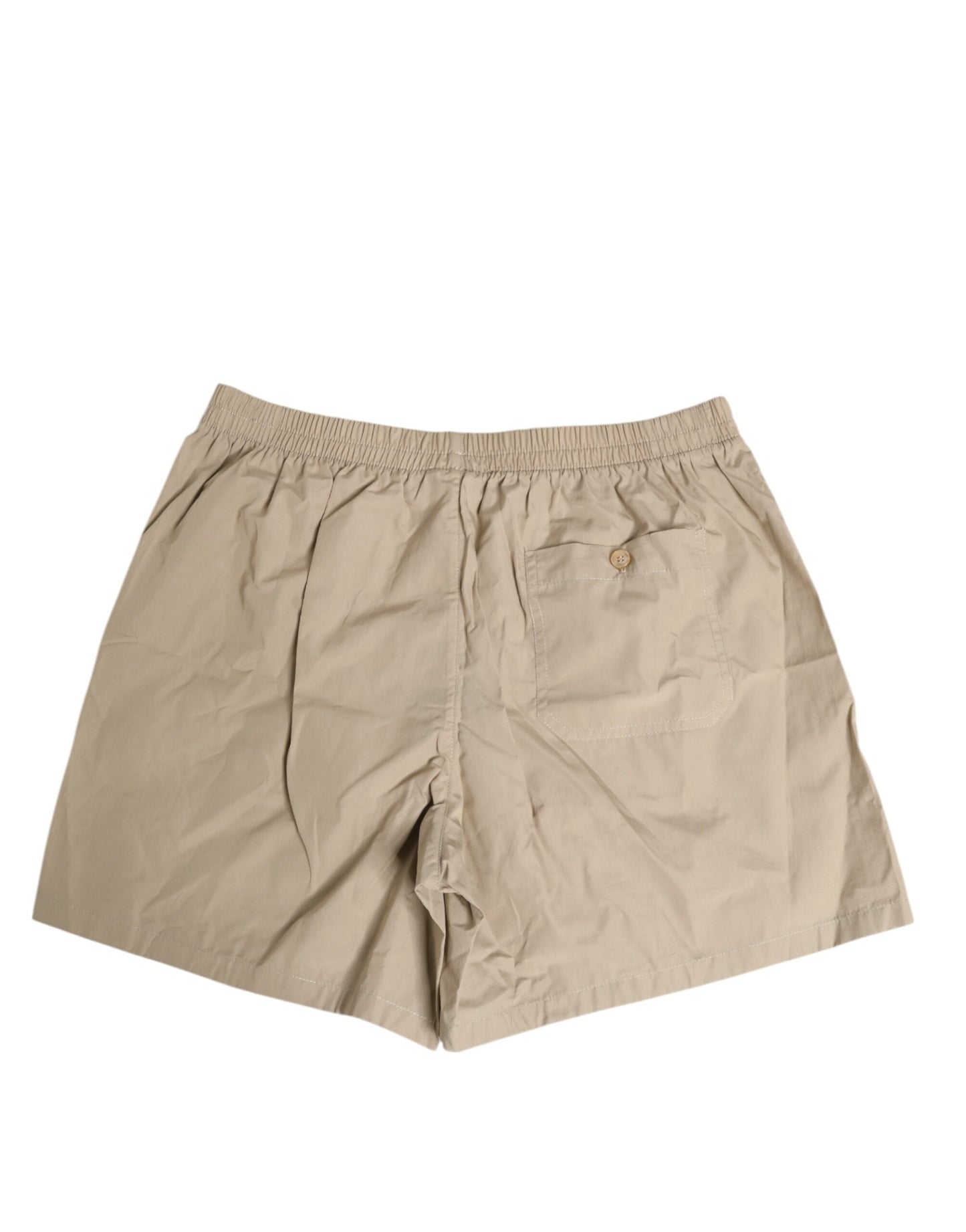 Boxer classique en coton beige Dolce & Gabbana