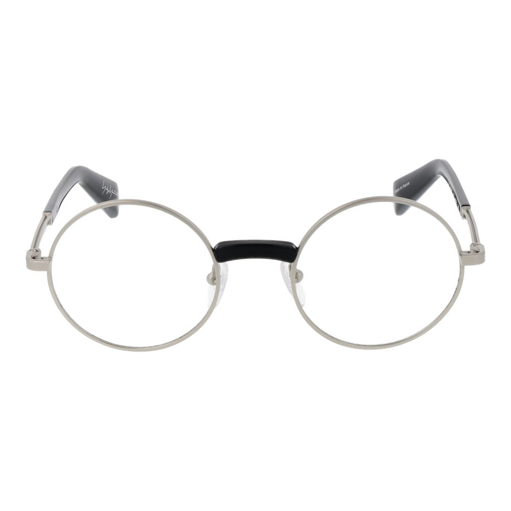 Montures optiques argentées pour homme Yohji Yamamoto