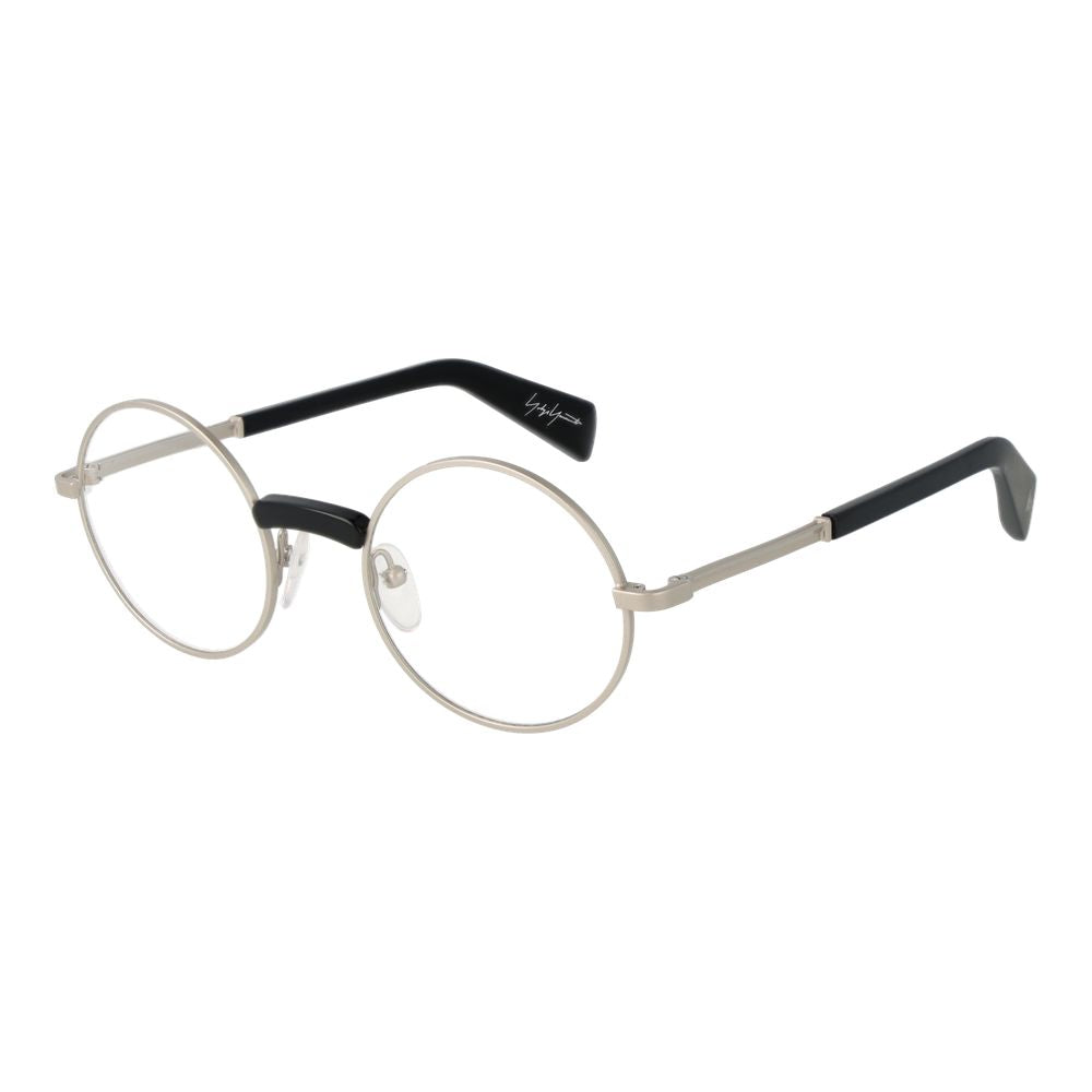 Montures optiques argentées pour homme Yohji Yamamoto